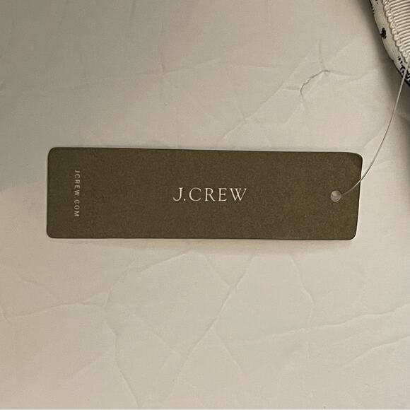 J Crew Black Cream Pleated Office To Date Night Skirt NWT Size 0 - Picture 8 of 12